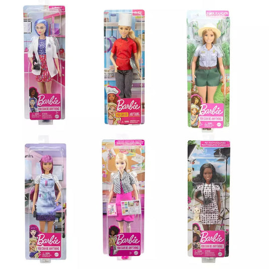Barbie surtido de muñecas profesiones ref dvf50