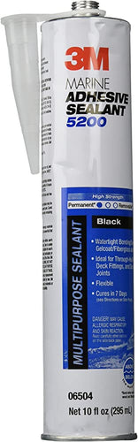 Sellador adhesivo marino 3M color negro 295ml ref 2352169