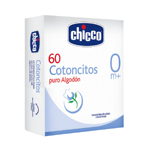 Cotoncitos chicco 60 und