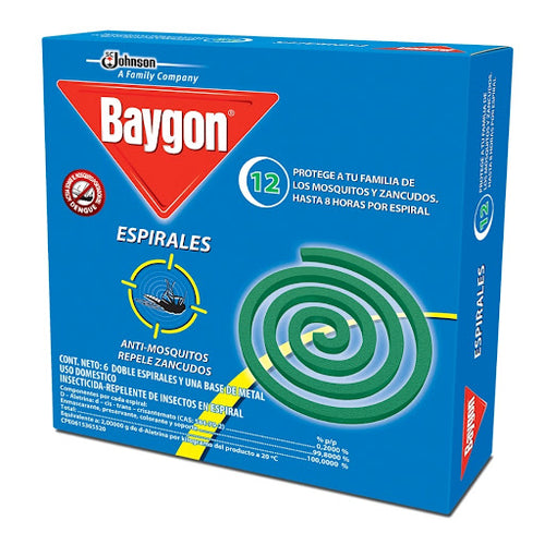 Baygon espirales 12 und ref 105003