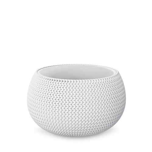 Macetero Prosperplast blanco 370x218 mm ref 767-dksp370s449
