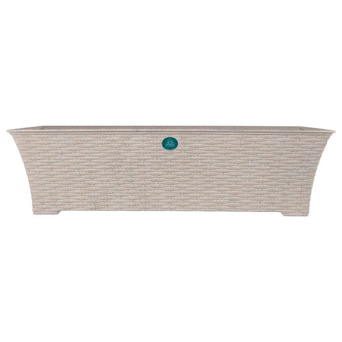 Maceta jardinera rattan Terragave color arena 44,96cm ref tajara4534