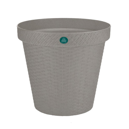 Maceta redonda Terragave color luna 24,89 cm ref tamrrd2512