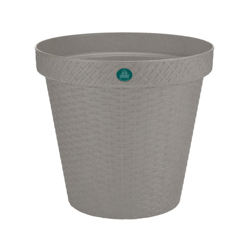 Maceta redonda Terragave color luna 30,48cm ref tamrrd3012
