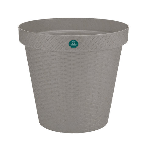 Maceta redonda rattan Terragave color luna 41,91 cm ref tamrrd4212