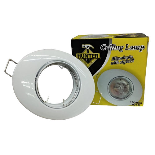 Ojo de buey 105mm blanco mr16 ref el-1455
