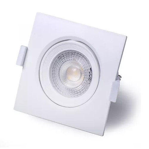 Lámpara led ojo de buey cuadrado Samsung led luz blanca 5w ref ssc-56