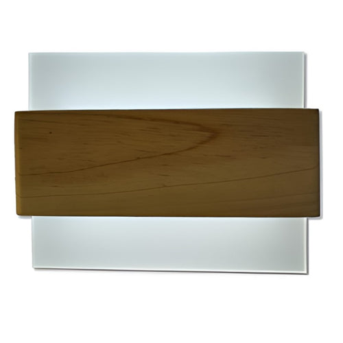 Aplique cloe wood led 200x150 mm 7w 6000k Pierrot ref 00113003