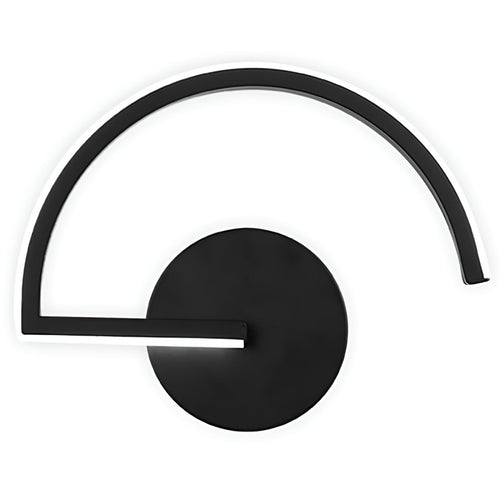 Lámpara aplique arco negra 5w ref 1869