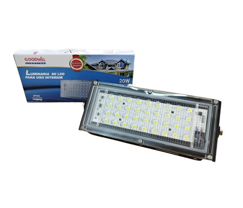 Reflector liviano 20w 120v 6500k goodwill lighting ref 22409
