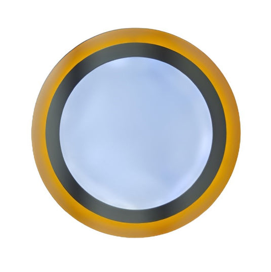 Lámpara led bi color superficial redonda 12w 6500k color salmón Zaxon il260017