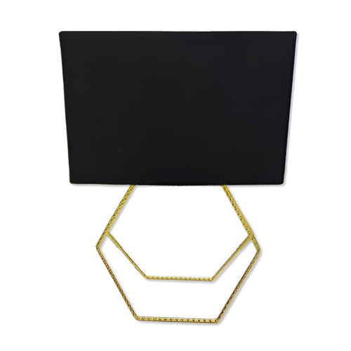 Lámpara para mesa 33cm negro/blanco