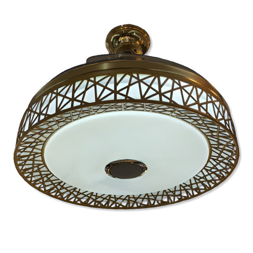 Ventilador de techo con lámpara led zhong suo led ref 7286