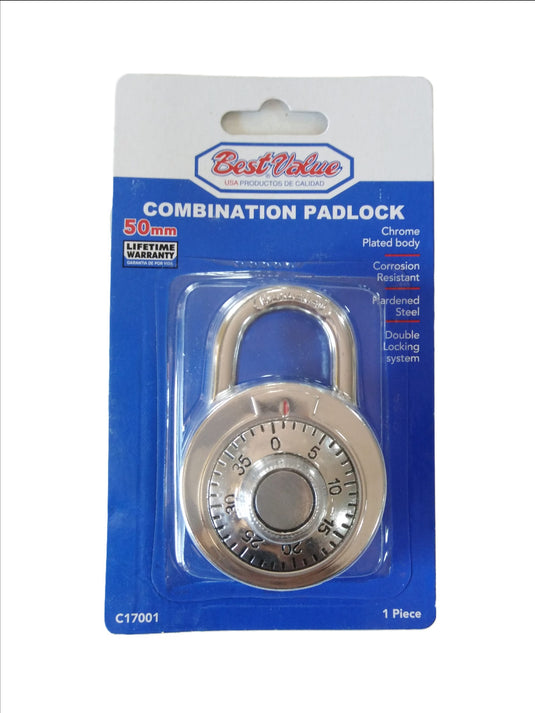 Candado de combinación Best Value c17001 50mm ref 07-005-015