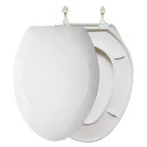 Asiento para inodoros Canaima elongado Resimol blanco ref 01-004-008
