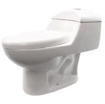 Poceta 700x415x610mm tanque ovalado blanca de ref lx-1001