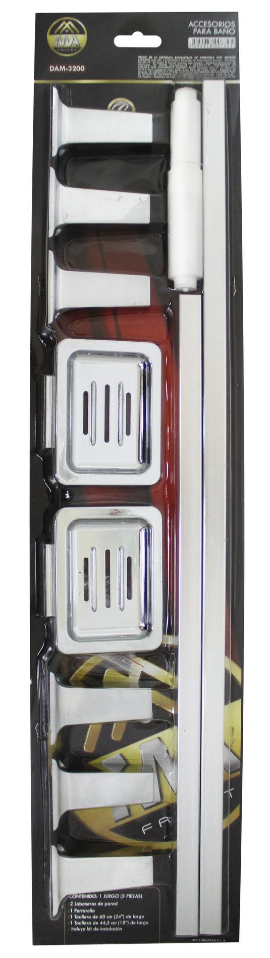 Juego de accesorios para baño MA Faucet 5 pzs ref dam-3200