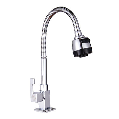 Grifería monomando para fregadero cuello flexible MA Faucet Ref met-410
