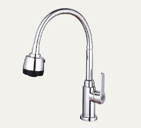 Grifería monomando para fregadero MA Faucet cuello flexible Ref met-412